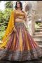 Mirrorwork Multicolor Lehenga Set