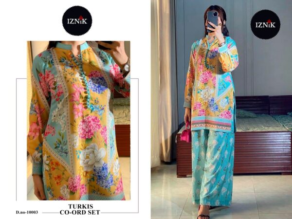 Floral Print Co-ord Set with Palazzo (XL & XXL) - Image 4