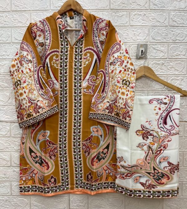 Turkish Print Co-ord Set with Palazzo (XL & XXL) - Image 2