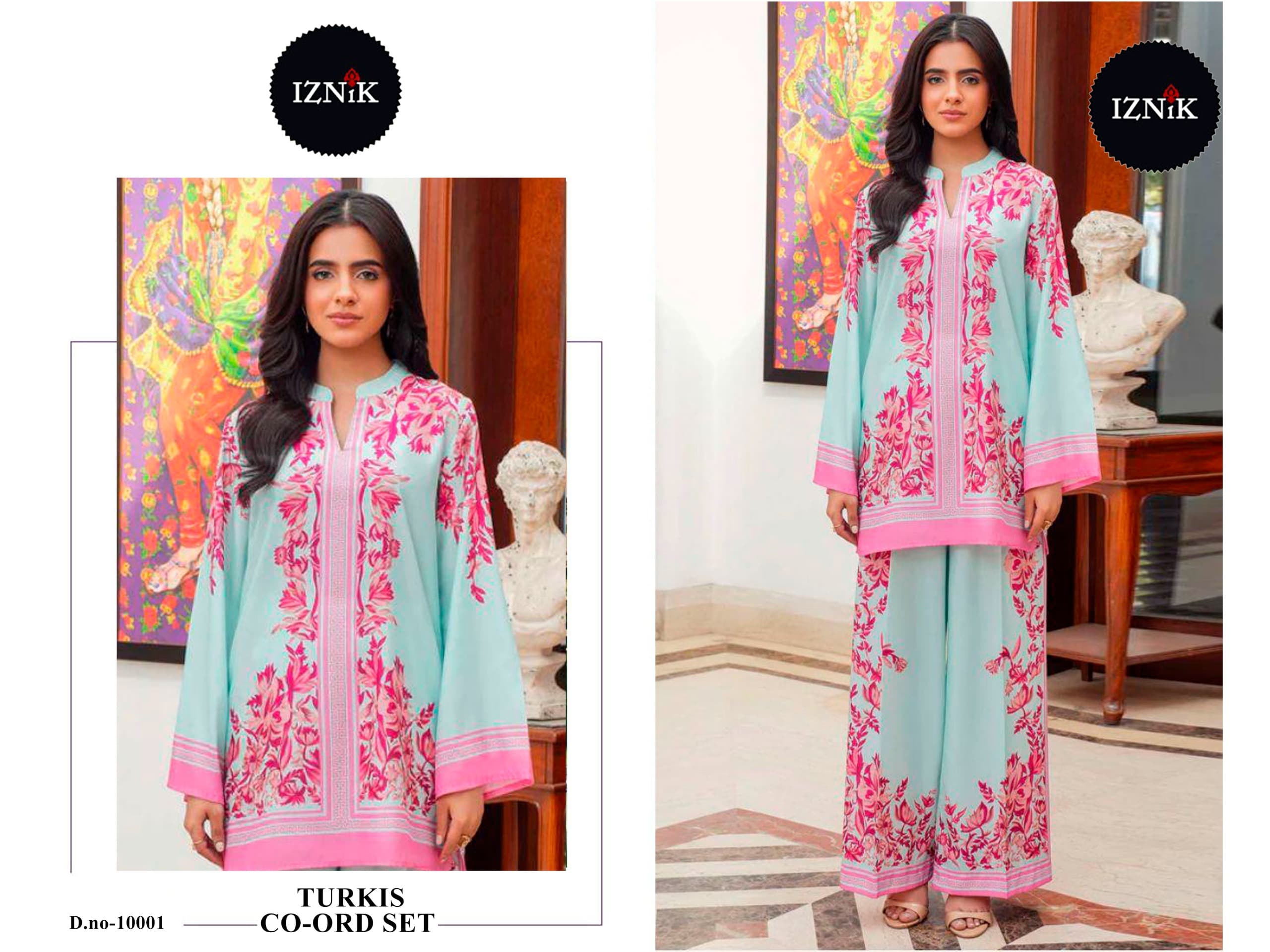 Blossom Charm – Turkish Floral Co-ord Set (XL & XXL)
