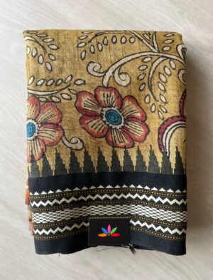 cotton silk kalamkari