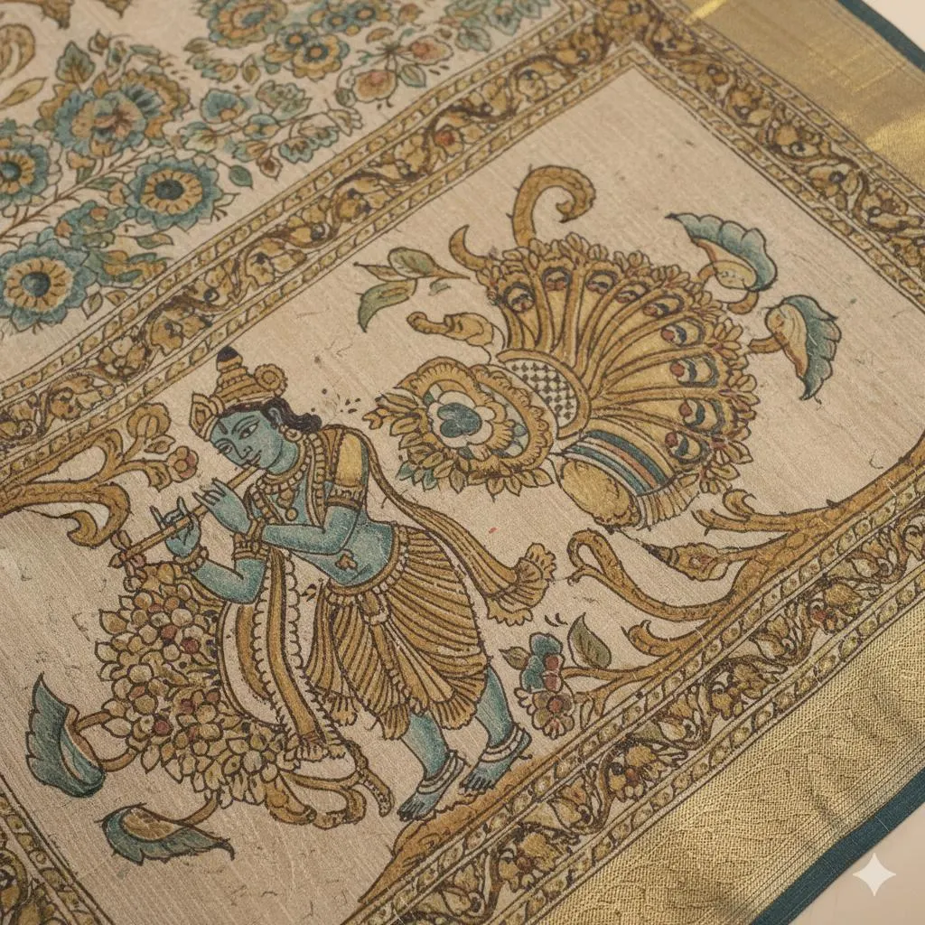 saree kalamkari